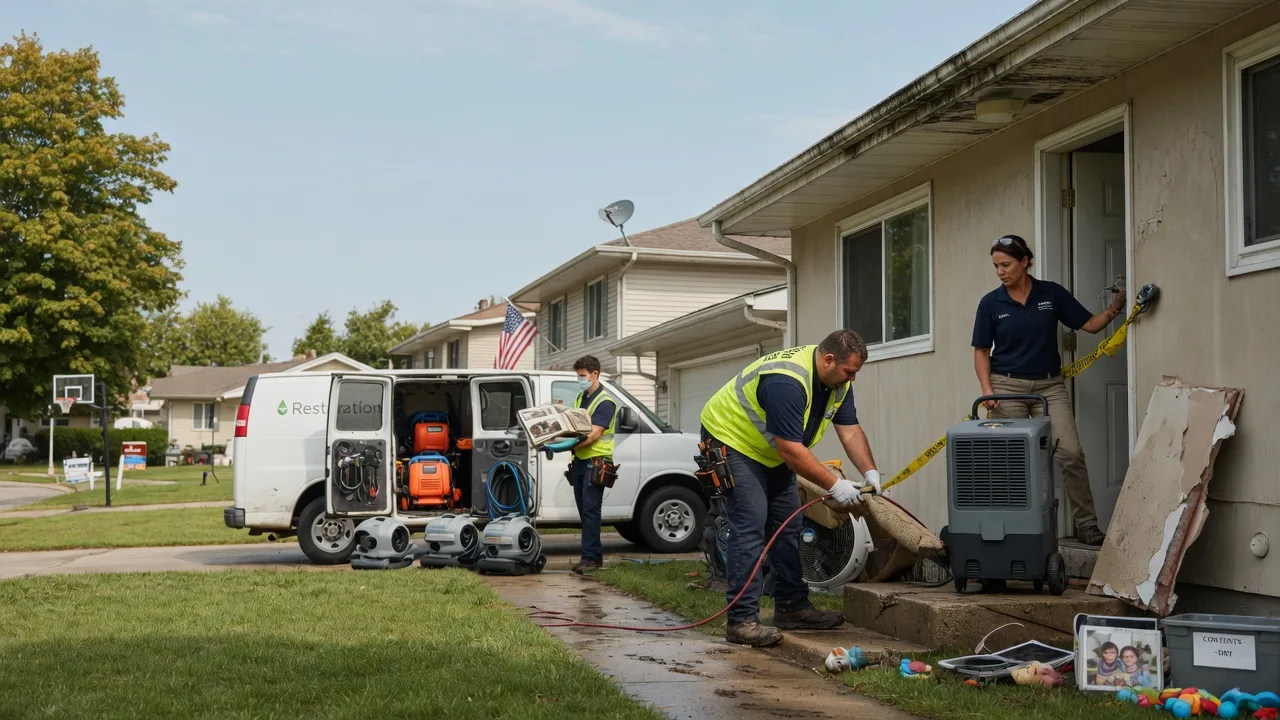 Water Damage Restoration in Carnegie, OK near me